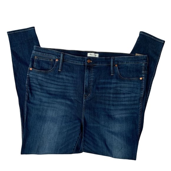 Madewell Denim - NWT Madewell 10" High Rise Skinny HTF Plus Size 37 Taller Jeans Long Style G7674